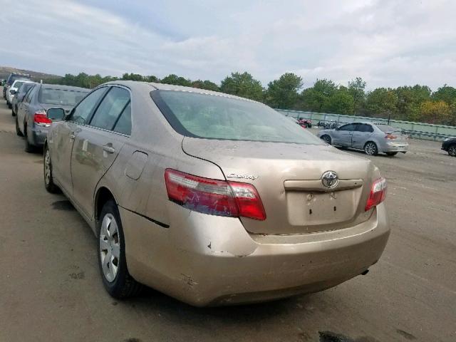 JTNBE46K273096406 - 2007 TOYOTA CAMRY CE GOLD photo 3