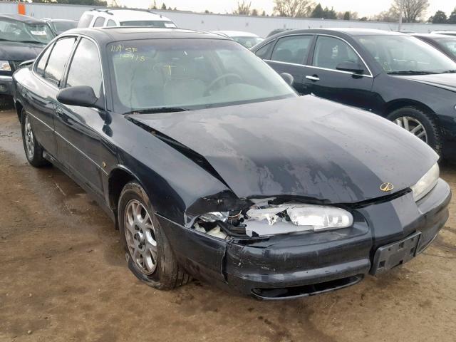 1G3WX52H62F198931 - 2002 OLDSMOBILE INTRIGUE G BLACK photo 1