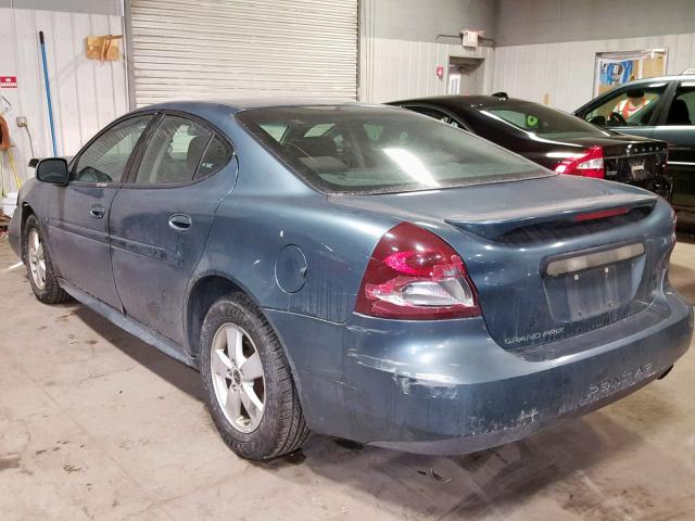 2G2WP552661101154 - 2006 PONTIAC GRAND PRIX GREEN photo 3