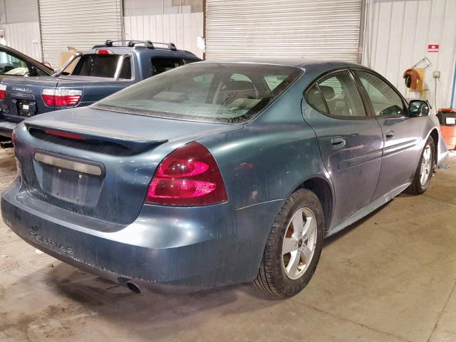 2G2WP552661101154 - 2006 PONTIAC GRAND PRIX GREEN photo 4