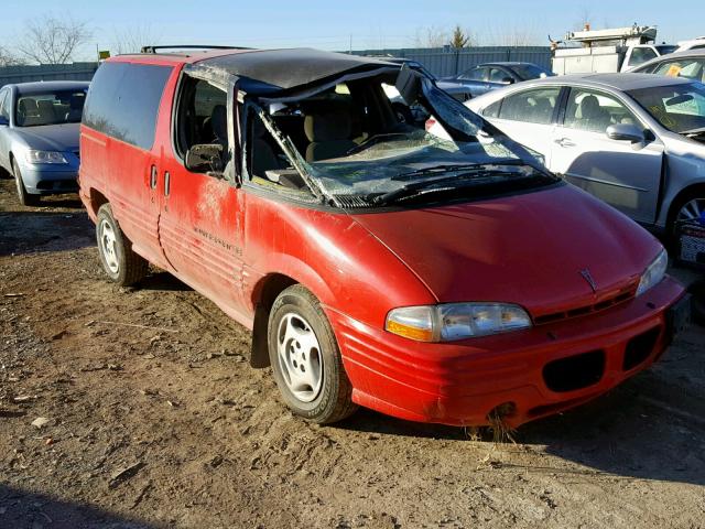 1GMDU06E3TT220840 - 1996 PONTIAC TRANS SPOR RED photo 1