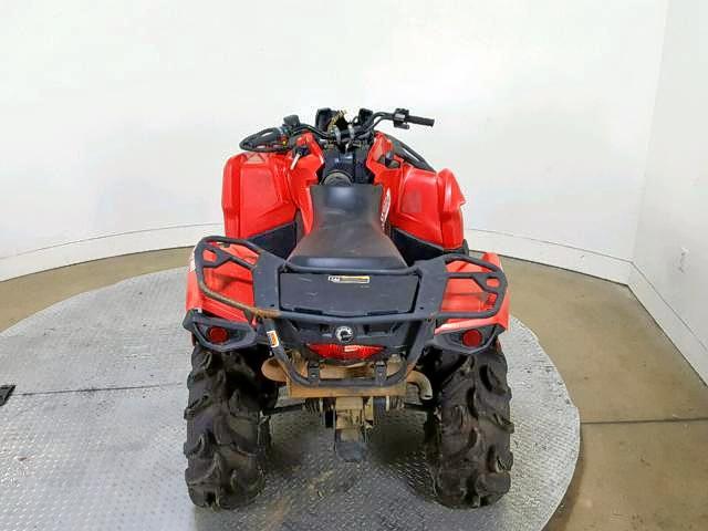 3JBLGAT40JJ002668 - 2018 CAN-AM OUTLANDER RED photo 9