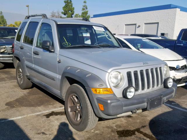 1J4GK38K25W577188 - 2005 JEEP LIBERTY RE SILVER photo 1