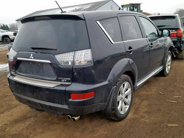 JA4JT5AX4BU023694 - 2011 MITSUBISHI OUTLANDER BLACK photo 4