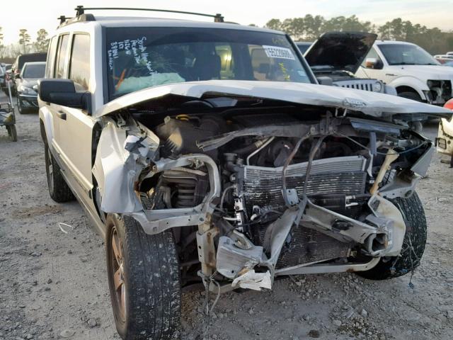 1J8HG48N16C295860 - 2006 JEEP COMMANDER SILVER photo 1