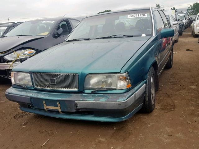 YV1LS5514P2058580 - 1993 VOLVO 850 TEAL photo 2