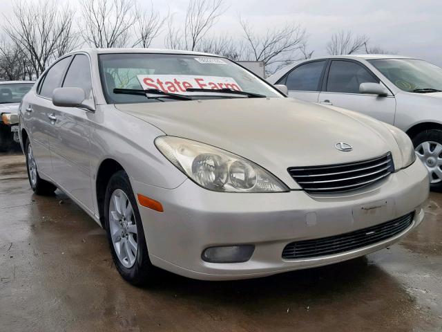 JTHBA30G245052452 - 2004 LEXUS ES 330 SILVER photo 1