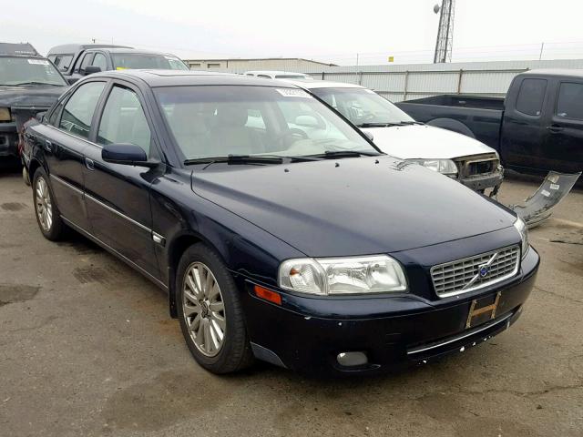 YV1TS592161446910 - 2006 VOLVO S80 2.5T BLUE photo 1