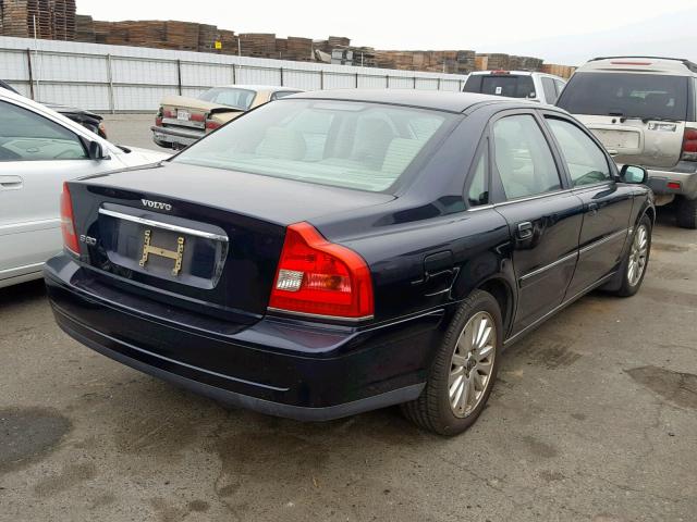 YV1TS592161446910 - 2006 VOLVO S80 2.5T BLUE photo 4