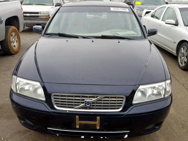 YV1TS592161446910 - 2006 VOLVO S80 2.5T BLUE photo 9