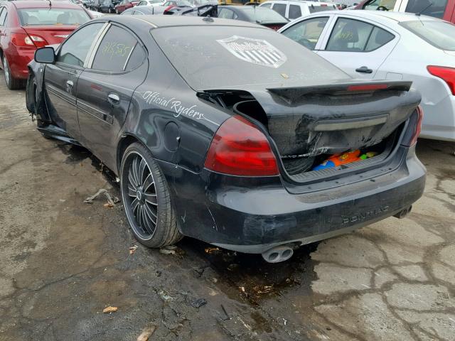 2G2WR524941273210 - 2004 PONTIAC GRAND PRIX BLACK photo 3