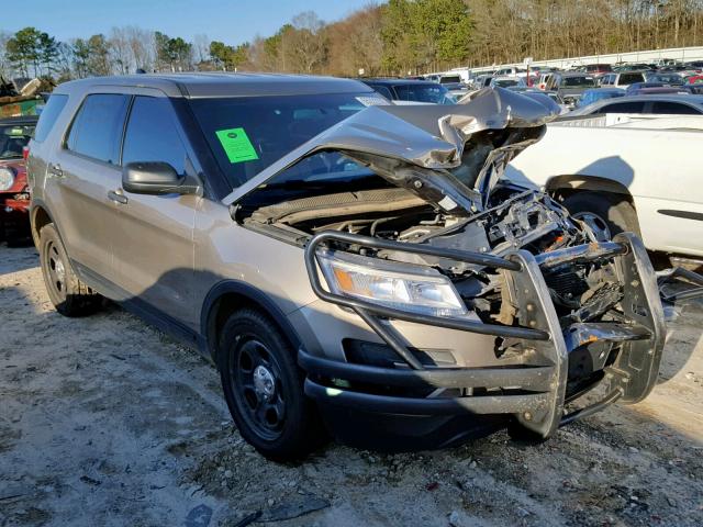 1FM5K8ATXHGA13327 - 2017 FORD EXPLORER P TAN photo 1