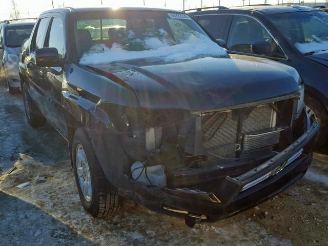 2HJYK16587H003882 - 2007 HONDA RIDGELINE BLACK photo 1