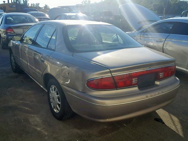 2G4WS52JXY1356958 - 2000 BUICK CENTURY CU TAN photo 3