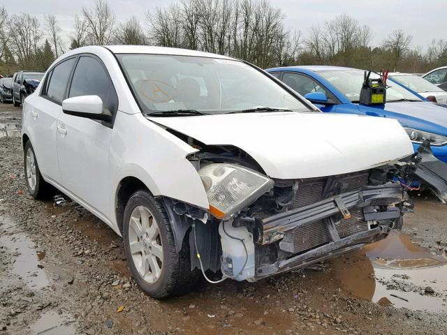 3N1AB61E07L618124 - 2007 NISSAN SENTRA 2.0 WHITE photo 1