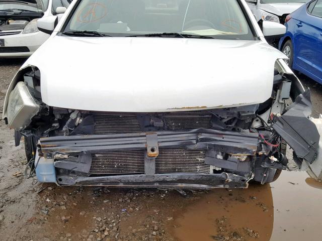 3N1AB61E07L618124 - 2007 NISSAN SENTRA 2.0 WHITE photo 9