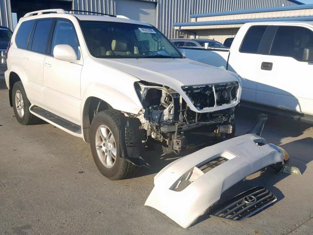 JTJBT20X170142051 - 2007 LEXUS GX 470 WHITE photo 1