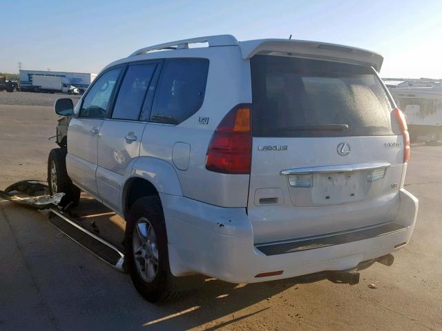 JTJBT20X170142051 - 2007 LEXUS GX 470 WHITE photo 3