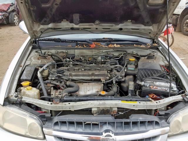 1N4DL01D11C126058 - 2001 NISSAN ALTIMA XE GRAY photo 7