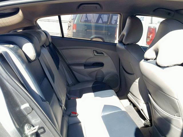 JHMZE2H74AS012677 - 2010 HONDA INSIGHT GRAY photo 6