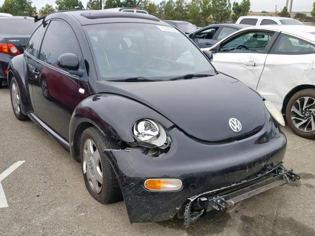 3VWCD21C9YM462584 - 2000 VOLKSWAGEN NEW BEETLE BLACK photo 1