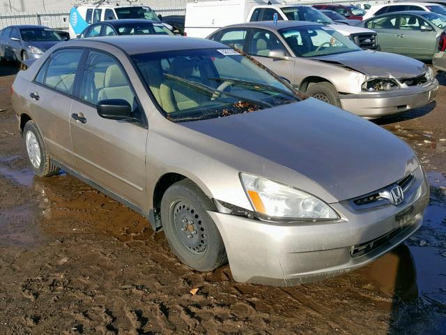 1HGCM561X5A163501 - 2005 HONDA ACCORD DX GOLD photo 1