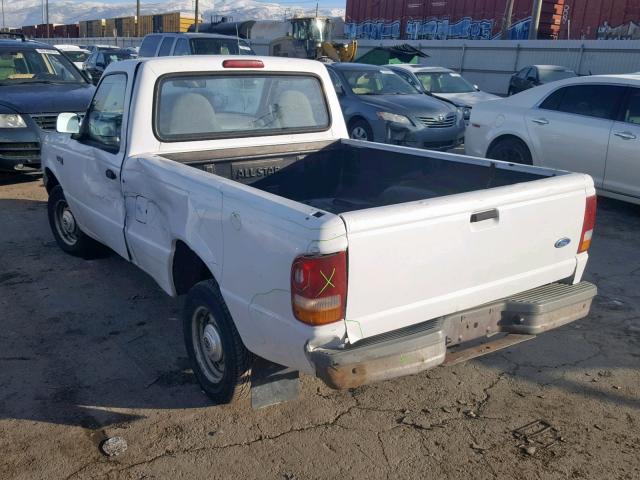 1FTCR10A7VTA26764 - 1997 FORD RANGER WHITE photo 3