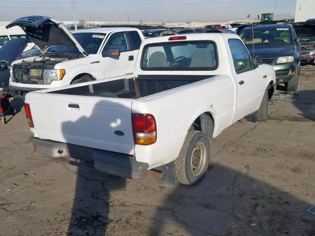 1FTCR10A7VTA26764 - 1997 FORD RANGER WHITE photo 4