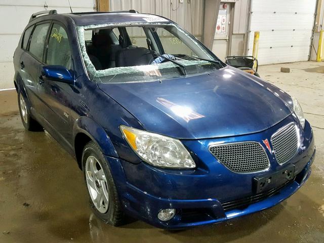 5Y2SL63885Z422458 - 2005 PONTIAC VIBE BLUE photo 1