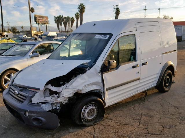 NM0LS7AN0DT151870 - 2013 FORD TRANSIT CO WHITE photo 2