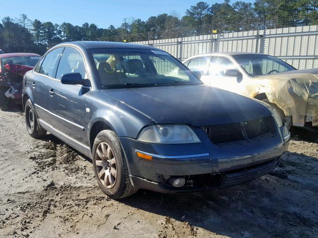 WVWPD63B72P137854 - 2002 VOLKSWAGEN PASSAT GLS GRAY photo 1