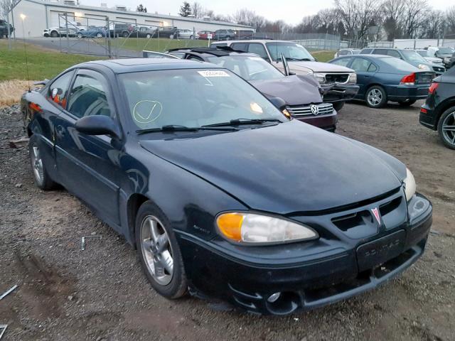 1G2NW12E73C149418 - 2003 PONTIAC GRAND AM G BLACK photo 1