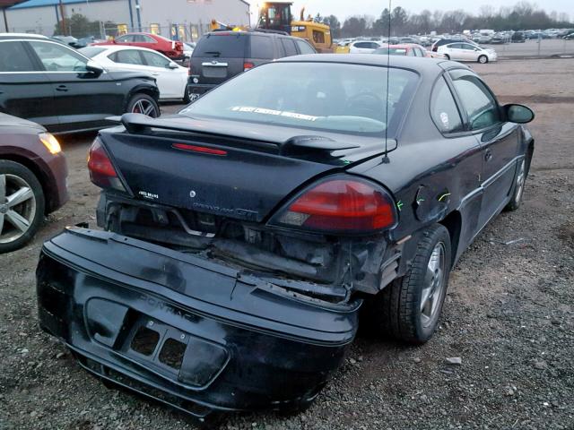 1G2NW12E73C149418 - 2003 PONTIAC GRAND AM G BLACK photo 4