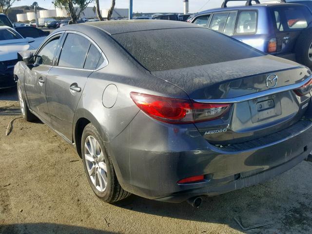 JM1GJ1U54F1184689 - 2015 MAZDA 6 SPORT GRAY photo 3