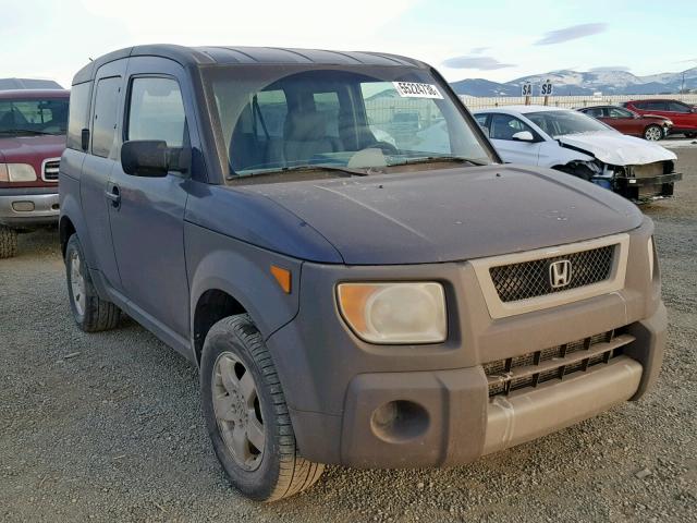 5J6YH28513L013229 - 2003 HONDA ELEMENT EX BLUE photo 1