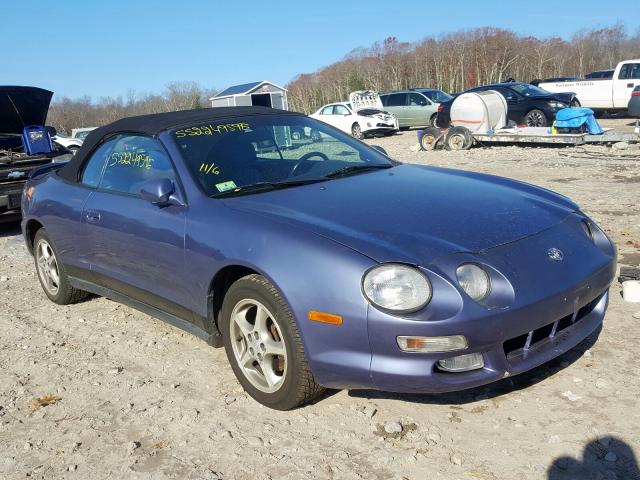 JT5FG02T7X0055466 - 1999 TOYOTA CELICA GT BLUE photo 1