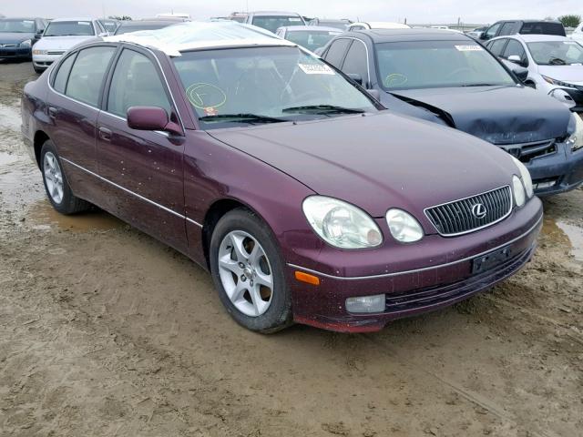 JT8BD69S820155692 - 2002 LEXUS GS 300 MAROON photo 2