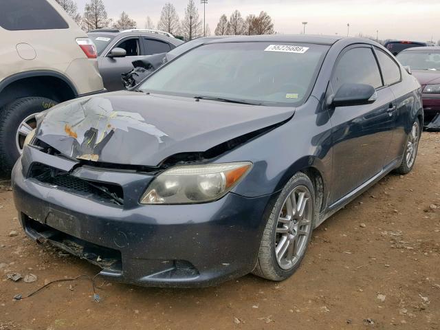 JTKDE177370190925 - 2007 TOYOTA SCION TC ნაცრისფერი ფოტო 2
