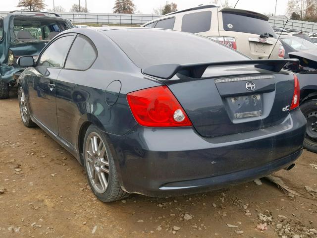 JTKDE177370190925 - 2007 TOYOTA SCION TC ნაცრისფერი ფოტო 3