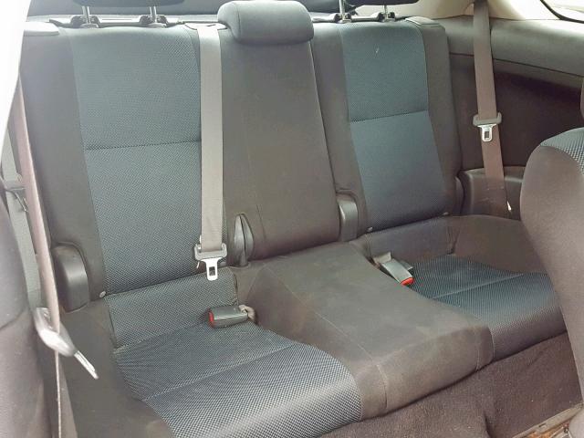 JTKDE177370190925 - 2007 TOYOTA SCION TC ნაცრისფერი ფოტო 6