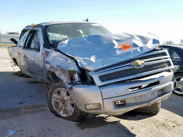 3GCPKSE73DG201905 - 2013 CHEVROLET SILVERADO SILVER photo 1