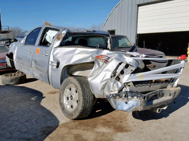 3GCPKSE73DG201905 - 2013 CHEVROLET SILVERADO SILVER photo 3