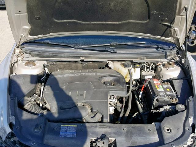 1G1ZH57B69F227314 - 2009 CHEVROLET MALIBU 1LT BEIGE photo 7