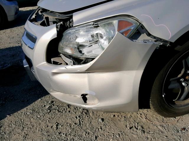 1G1ZH57B69F227314 - 2009 CHEVROLET MALIBU 1LT BEIGE photo 9