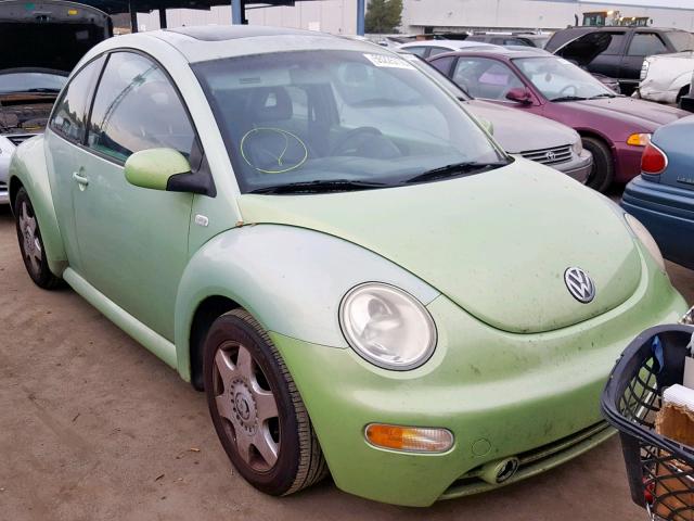 3VWCK21C41M428998 - 2001 VOLKSWAGEN NEW BEETLE Yaşıl foto 1