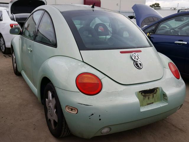 3VWCK21C41M428998 - 2001 VOLKSWAGEN NEW BEETLE Yaşıl foto 3
