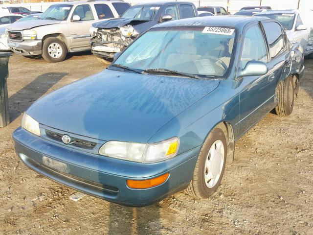 1NXBB02E5TZ489094 - 1996 TOYOTA COROLLA DX GREEN photo 2