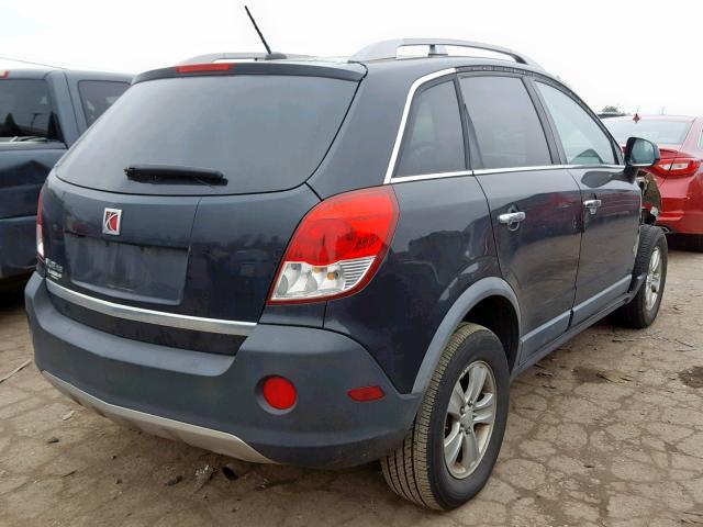 3GSCL33PX8S650753 - 2008 SATURN VUE XE BLACK photo 4