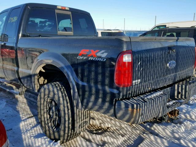 1FTWX31R98EA58336 - 2008 FORD F350 SRW S BLACK photo 3