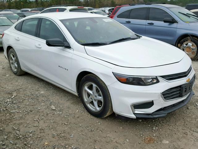 1G1ZB5ST5HF143565 - 2017 CHEVROLET MALIBU LS Ақ фото 1